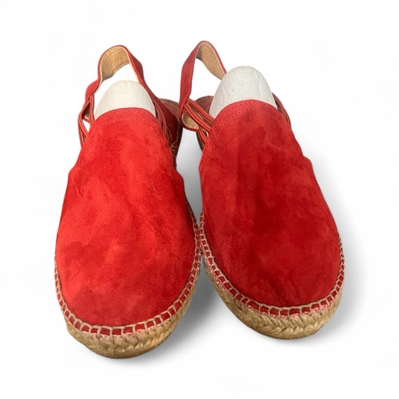 Toni Pons 'Nuria' Suede Wedge Sandal Size 6.5 Made in Spain 🇪🇸 - Picture 14 of 16